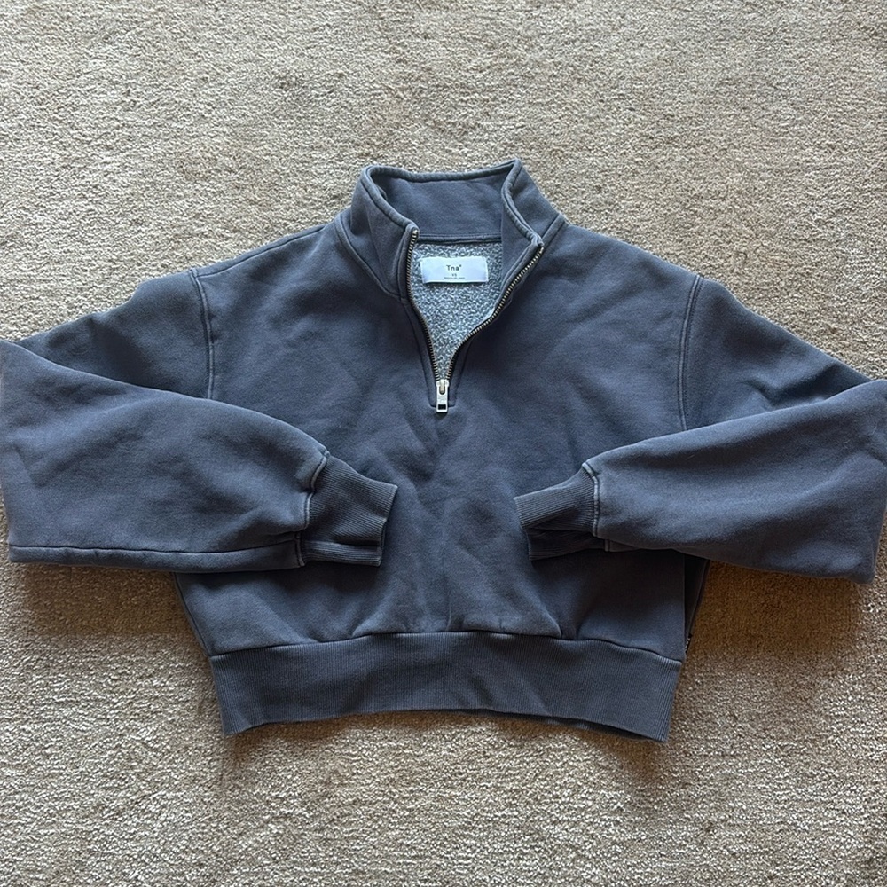 Aritzia tna quarter zip sweatshirt